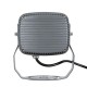 GLOBOSTAR® FLOOD-XENA 90121 Προβολέας Σποτ Wall Washer LED 12W 1320lm 10° AC 220-240V Αδιάβροχο IP65 Θερμό Λευκό 2700K - Γκρι Ανθρακί - Μ13.5 x Π11 x Υ15cm - 3 Χρόνια Εγγύηση
