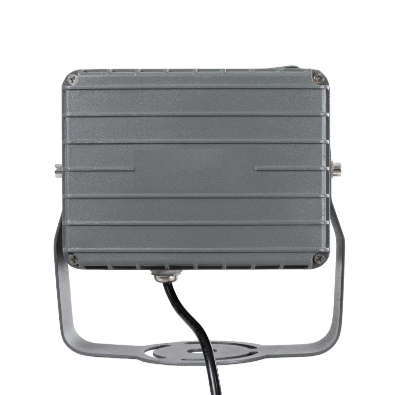 GLOBOSTAR® FLOODXENA 90132 Προβολέας Σποτ Wall Washer LED 24W 2040lm 10° AC 220-240V Αδιάβροχο IP65 Φούξια - Bridgelux SMD Chip - Γκρι Ανθρακί - Μ18 x Π13.5 x Υ18cm - 3 Χρόνια Εγγύηση