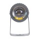 GLOBOSTAR® SPOT-FENIA 90134 Αρχιτεκτονικό Σποτ Φωτισμου LED 10W 1150lm 5° DC 24V Αδιάβροχο IP65 Φυσικό Λευκό 4500K Dimmable - Γκρι Ανθρακί - Μ7 x Π7 x Υ12cm - 3 Χρόνια Εγγύηση