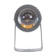 GLOBOSTAR® SPOT-FENIA 90135 Αρχιτεκτονικό Σποτ Φωτισμου LED 10W 1100lm 5° DC 24V Αδιάβροχο IP65 Θερμό Λευκό 2700K Dimmable - Γκρι Ανθρακί - Μ7 x Π7 x Υ12cm - 3 Χρόνια Εγγύηση