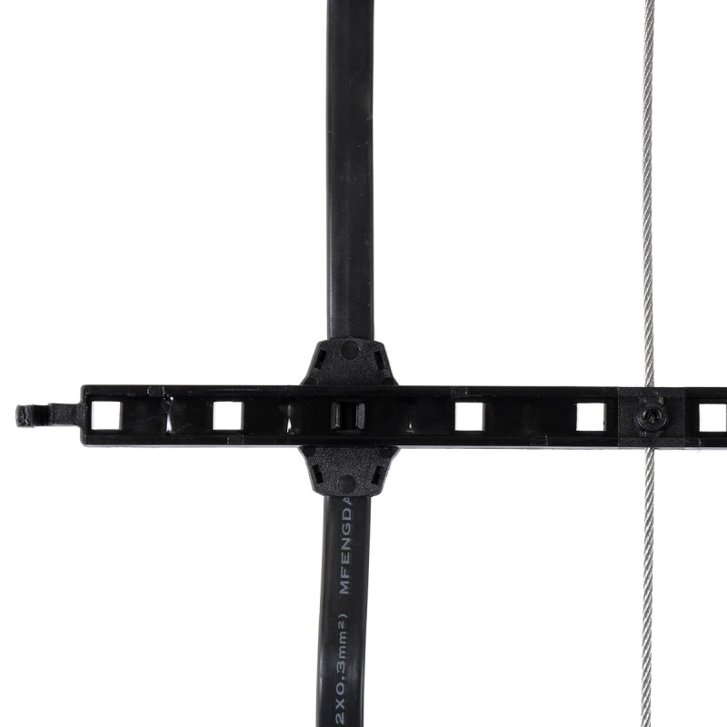 GloboStar® 90141 Digital Pixel Addressable Facade Soft Net Panel - Ψηφιακό Εύκαμπτο Δίχτυ Πάνελ Πρόσοψης Κτιρίων LED SMD 3535 75W/m2 100LED/m2 100PIXEL/m2 SPI/TTL Protocol IC UCS512B 4500lm/m2 120° DC 12V IP67 RGB - Μαύρο Σώμα - Μ100 x Π100 x Υ1.7cm