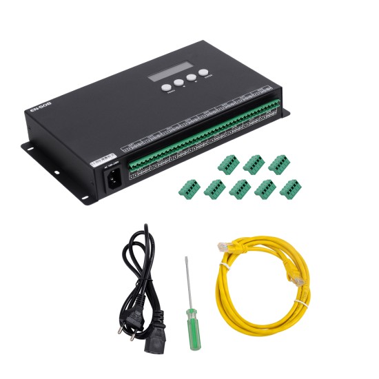 GLOBOSTAR® SEEKWAY-EN508 90144 Επαγγελματικός Ψηφιακός Controller SPI/TTL Pixel Online Full Color ARTNET - 3 Χρόνια Εγγύηση GloboStar® 90144 SEEKWAY EN-508 - Professional Channel Controller - Full Colour LED Digital SPI Pixel ONLINE Control System - Κεντρικός & Slave Controller Καναλιών Εξόδου για Ψηφιακά Προϊόντα LED Digital Pixel TTL & DMX512 - Single Colour & RG