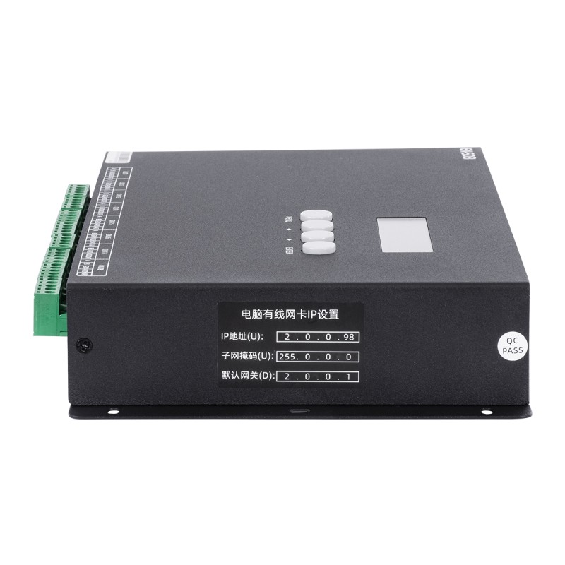 GloboStar® 90144 SEEKWAY EN-508 - Professional Channel Controller - Full Colour LED Digital SPI Pixel ONLINE Control System - Κεντρικός & Slave Controller Καναλιών Εξόδου για Ψηφιακά Προϊόντα LED Digital Pixel TTL & DMX512 - Single Colour & RG