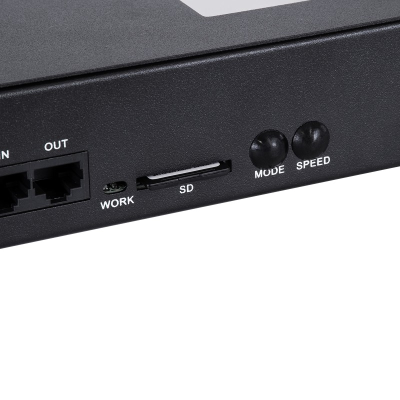 GloboStar® 90144 SEEKWAY EN-508 - Professional Channel Controller - Full Colour LED Digital SPI Pixel ONLINE Control System - Κεντρικός & Slave Controller Καναλιών Εξόδου για Ψηφιακά Προϊόντα LED Digital Pixel TTL & DMX512 - Single Colour & RG