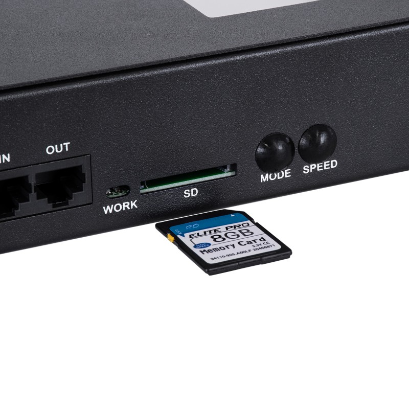 GloboStar® 90144 SEEKWAY EN-508 - Professional Channel Controller - Full Colour LED Digital SPI Pixel ONLINE Control System - Κεντρικός & Slave Controller Καναλιών Εξόδου για Ψηφιακά Προϊόντα LED Digital Pixel TTL & DMX512 - Single Colour & RG