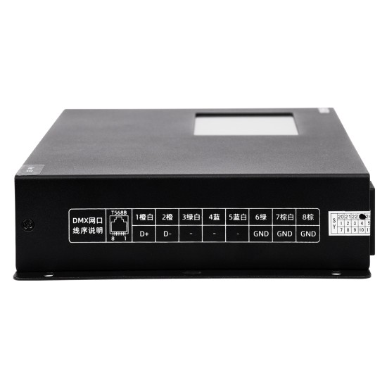 GloboStar® 90145 SEEKWAY SN-510 - Professional Master Controller - Full Colour LED Digital Control System - Κεντρικός Controller για Ψηφιακά Προϊόντα LED Digital Pixel TTL & DMX512 - Single Colour & RGB & RGBW - Synchronous & Asynchronous GloboStar® 90145 SEEKWAY SN-510 - Professional Master Controller - Full Colour LED Digital Control System - Κεντρικός Controller για Ψηφιακά Προϊόντα LED Digital Pixel TTL & DMX512 - Single Colour & RGB & RGBW - Synchronous & Asynchronous