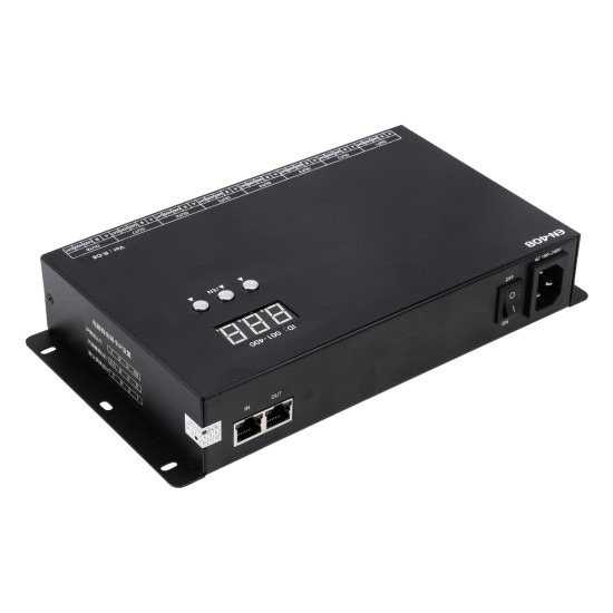 GloboStar® 90146 SEEKWAY EN-408 - Professional Channel Controller - Full Colour LED Digital Control System - Κεντρικός & Slave Controller Καναλιών Εξόδου για Ψηφιακά Προϊόντα LED Digital Pixel TTL & DMX512 - Single Colour & RGB & RGBW - Sy GloboStar® 90146 SEEKWAY EN-408 - Professional Channel Controller - Full Colour LED Digital Control System - Κεντρικός & Slave Controller Καναλιών Εξόδου για Ψηφιακά Προϊόντα LED Digital Pixel TTL & DMX512 - Single Colour & RGB & RGBW - Sy