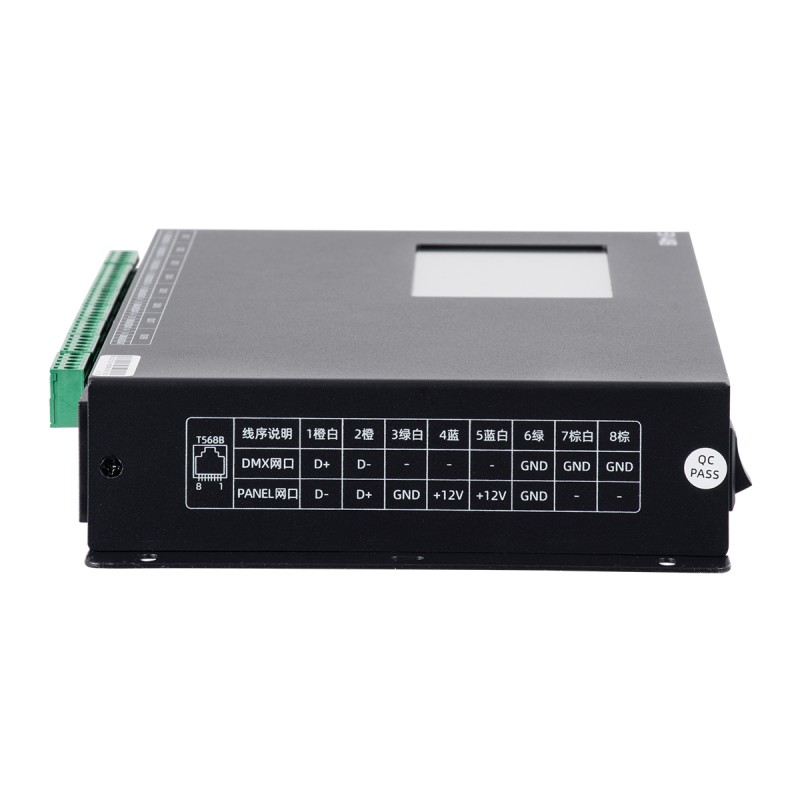 GloboStar® 90147 SEEKWAY SY-418 - Professional Master Controller - Full Colour LED Digital SPI Pixel Control System - Controller για Ψηφιακά Προϊόντα LED Digital Pixel TTL & DMX512 - Single Colour & RGB & RGBW - Synchronous & Asynchronous