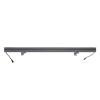 GLOBOSTAR® WASHER-MARGO 90152 Μπάρα Φωτισμού Wall Washer LED 24W 2760lm 30° DC 24V Αδιάβροχο IP65 Φυσικό Λευκό 4500K Dimmable - Γκρι Ανθρακί - Μ100 x Π4 x Υ5cm - 3 Χρόνια Εγγύηση