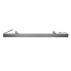 GLOBOSTAR® WASHER-MARGO 90152 Μπάρα Φωτισμού Wall Washer LED 24W 2760lm 30° DC 24V Αδιάβροχο IP65 Φυσικό Λευκό 4500K Dimmable - Γκρι Ανθρακί - Μ100 x Π4 x Υ5cm - 3 Χρόνια Εγγύηση