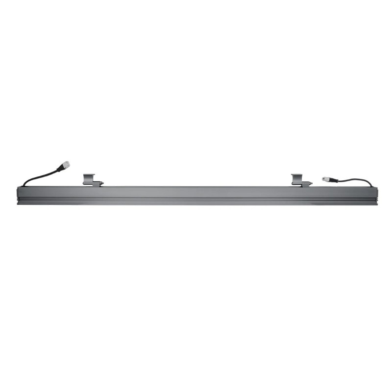 GLOBOSTAR® WASHER-MARGO 90152 Μπάρα Φωτισμού Wall Washer LED 24W 2760lm 30° DC 24V Αδιάβροχο IP65 Φυσικό Λευκό 4500K Dimmable - Γκρι Ανθρακί - Μ100 x Π4 x Υ5cm - 3 Χρόνια Εγγύηση