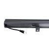 GLOBOSTAR® WASHER-MARGO 90152 Μπάρα Φωτισμού Wall Washer LED 24W 2760lm 30° DC 24V Αδιάβροχο IP65 Φυσικό Λευκό 4500K Dimmable - Γκρι Ανθρακί - Μ100 x Π4 x Υ5cm - 3 Χρόνια Εγγύηση