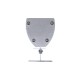 LED Wall Washer Αρχιτεκτονικού Φωτισμού 100cm GENIUS 48W CREE 24v 6720lm Δέσμης 10-30° Μοιρών Αδιάβροχο IP66 Θερμό Λευκό 3000k GloboStar 05109