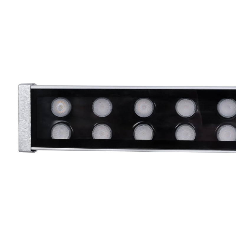 LED Wall Washer Αρχιτεκτονικού Φωτισμού 100cm GENIUS 48W CREE 24v 6720lm Δέσμης 10-30° Μοιρών Αδιάβροχο IP66 Θερμό Λευκό 3000k GloboStar 05109