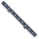 GLOBOSTAR® WASHER-NAIA 90172 Μπάρα Φωτισμού Wall Washer LED 9W 990lm 30° DC 24V Αδιάβροχο IP65 Θερμό Λευκό 2700Κ Dimmable - Γκρι Ανθρακί - Μ50 x Π4 x Υ5cm - 3 Χρόνια Εγγύηση