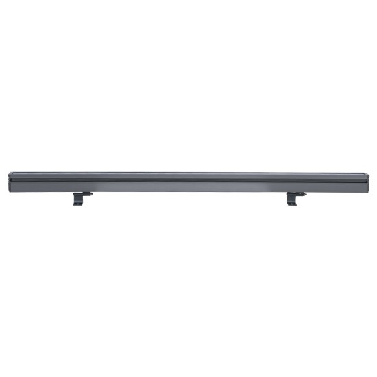 GloboStar® WASHER-GAIA 90185 Μπάρα Φωτισμού Wall Washer LED 36W 3780lm 30° DC 24V Αδιάβροχο IP65 Μ100 x Π4 x Υ5cm Πολύχρωμο RGBW DMX512 - Γκρι Ανθρακί - 3 Χρόνια Εγγύηση