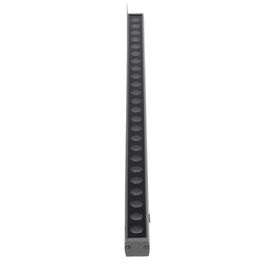 GLOBOSTAR® WASHER-FAIA 90188 Μπάρα Φωτισμού Wall Washer με Αντιθαμβωτική Γρίλια LED 24W 2400lm 15° DC 24V Αδιάβροχο IP65 Ψυχρό Λευκό 6000K Dimmable - Ασημί - Μ100 x Π4 x Υ5.5cm - 3 Χρόνια Εγγύηση GloboStar® WASHER-FAIA 90188 Μπάρα Φωτισμού Wall Washer με Αντιθαμβωτική Γρίλια LED 24W 2400lm 15° DC 24V Αδιάβροχο IP65 L100 x W4 x H5.5cm Ψυχρό Λευκό 6000K - Ασημί - 3 Years Warranty