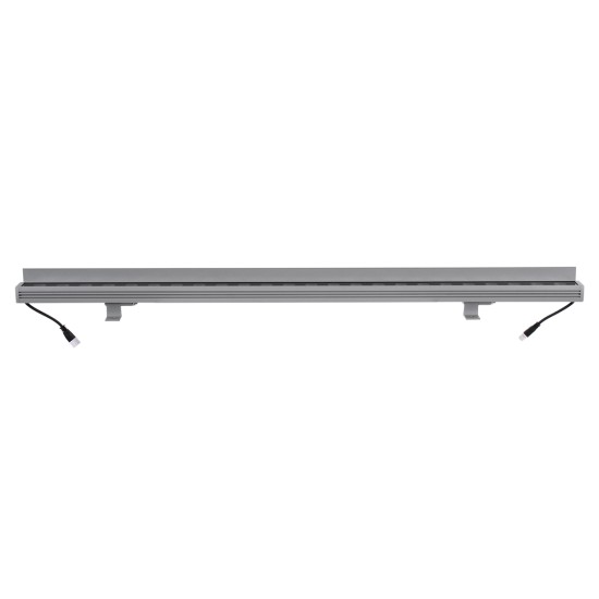 GLOBOSTAR® WASHER-FAIA 90188 Μπάρα Φωτισμού Wall Washer με Αντιθαμβωτική Γρίλια LED 24W 2400lm 15° DC 24V Αδιάβροχο IP65 Ψυχρό Λευκό 6000K Dimmable - Ασημί - Μ100 x Π4 x Υ5.5cm - 3 Χρόνια Εγγύηση GloboStar® WASHER-FAIA 90188 Μπάρα Φωτισμού Wall Washer με Αντιθαμβωτική Γρίλια LED 24W 2400lm 15° DC 24V Αδιάβροχο IP65 L100 x W4 x H5.5cm Ψυχρό Λευκό 6000K - Ασημί - 3 Years Warranty