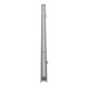 GloboStar® DIGI-BAR 90209 Ψηφιακή Μπάρα Φωτισμού Wall Washer Digital Pixel Facade Tuber Bar LED 12W 840lm 90° DC 24V Αδιάβροχο IP65 L100 x W3.2 x H3cm Θερμό Λευκό 2700K DMX512 - Ασημί με Διάφανο Κάλυμμα - 3 Years Warranty