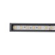 GloboStar® DIGI-BAR 90209 Ψηφιακή Μπάρα Φωτισμού Wall Washer Digital Pixel Facade Tuber Bar LED 12W 840lm 90° DC 24V Αδιάβροχο IP65 L100 x W3.2 x H3cm Θερμό Λευκό 2700K DMX512 - Ασημί με Διάφανο Κάλυμμα - 3 Years Warranty