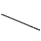 GloboStar® DIGI-BAR 90211 Ψηφιακή Μπάρα Φωτισμού Wall Washer Digital Pixel Facade Tuber Bar LED 12W 840lm 45° DC 24V Αδιάβροχο IP65 L100 x W3.5 x H3.2cm Θερμό Λευκό 2700K DMX512 - Γκρι Ανθρακί με Pixel Lens Φακούς - 3 Years Warranty