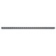 GloboStar® DIGI-BAR 90211 Ψηφιακή Μπάρα Φωτισμού Wall Washer Digital Pixel Facade Tuber Bar LED 12W 840lm 45° DC 24V Αδιάβροχο IP65 L100 x W3.5 x H3.2cm Θερμό Λευκό 2700K DMX512 - Γκρι Ανθρακί με Pixel Lens Φακούς - 3 Years Warranty