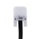 GloboStar® DIGI-BAR 90213 Ψηφιακή Μπάρα Φωτισμού Wall Washer Digital Pixel Facade Tuber Bar LED 12W 840lm 180° DC 24V Αδιάβροχο IP65 L100 x W3 x H4.5cm Θερμό Λευκό 2700K DMX512 - Ασημί με Οπάλ Λευκό Κάλυμμα - 3 Years Warranty