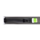 GloboStar® DIGI-BAR 90213 Ψηφιακή Μπάρα Φωτισμού Wall Washer Digital Pixel Facade Tuber Bar LED 12W 840lm 180° DC 24V Αδιάβροχο IP65 L100 x W3 x H4.5cm Θερμό Λευκό 2700K DMX512 - Ασημί με Οπάλ Λευκό Κάλυμμα - 3 Years Warranty