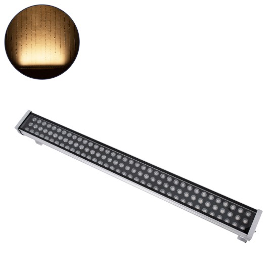 GLOBOSTAR® WASHER-GAIA 90217 Μπάρα Φωτισμού Wall Washer LED 216W 19440lm 10° DC 24V Αδιάβροχο IP67 Θερμό Λευκό 2700K Dimmable - Ασημί - Μ100 x Π10.2 x Υ9.5cm - 3 Χρόνια Εγγύηση GloboStar® WASHER-GAIA 90217 Μπάρα Φωτισμού Wall Washer LED 216W 19440lm 10° DC 24V Αδιάβροχο IP67 L100 x W10.2 x H9.5cm Θερμό Λευκό 2700K - Ασημί - 3 Years Warranty