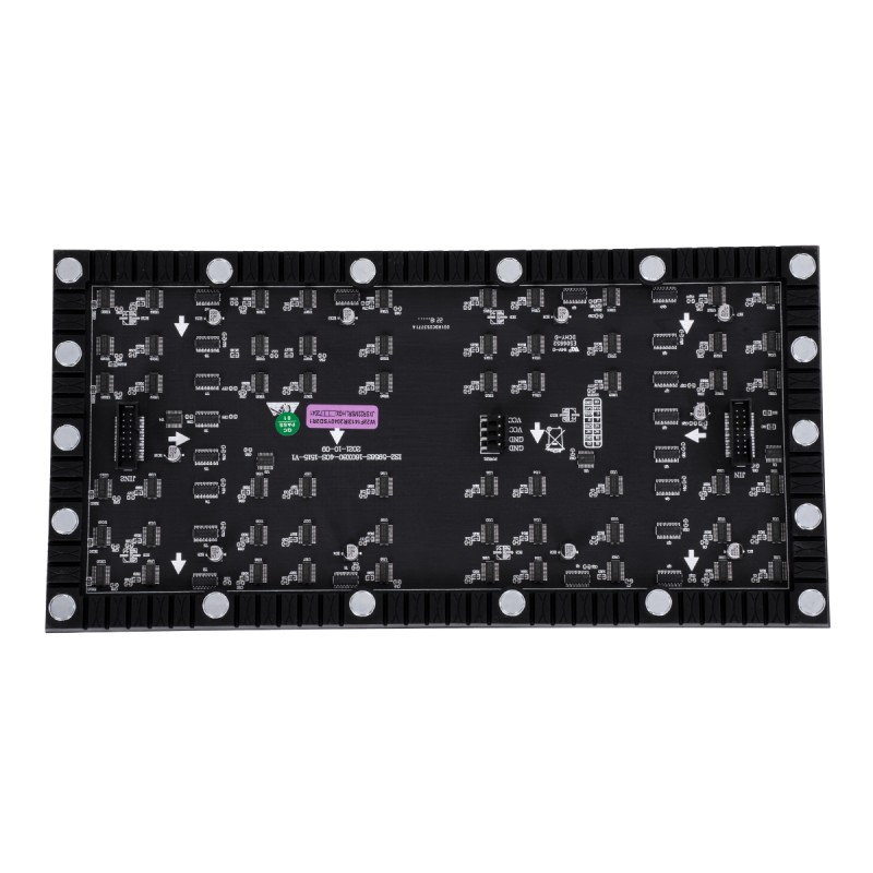 GloboStar® MODULCO 90232 LED Display Module 32x16cm - Εύκαμπτο Πλακίδιο Ψηφιακής Οθόνης LED Video Wall Curved - P2 Pro Flexible 3840Hz High Refresh Rate 12800 Dots - 25 W ≥500cd/㎡ DC 4.5~5V SMD1515 RGB 3in1 4398 Billion Colors - Indoor IP20 - Μ32 x Υ16cm