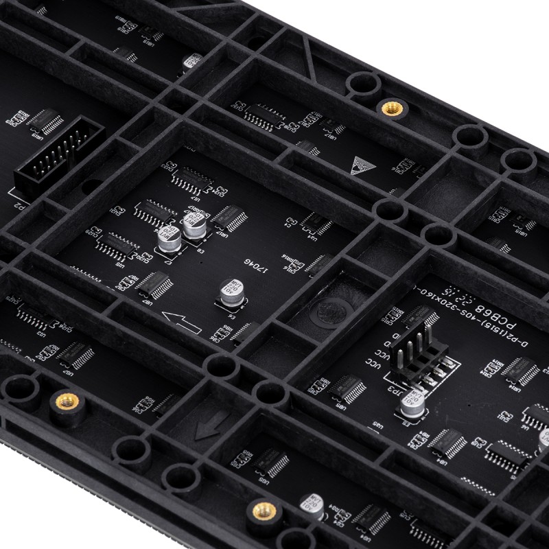 GloboStar® MODULCO 90233 LED Display Module 32x16cm - Πλακίδιο Ψηφιακής Οθόνης LED Video Wall - P2 Pro 3840Hz High Refresh Rate 12800 Dots - 25 W ≥600cd/㎡ DC 4.5~5V - SMD1515 RGB 3in1 4398 Billion Colors - Indoor IP20 - Μ32 x Υ16cm