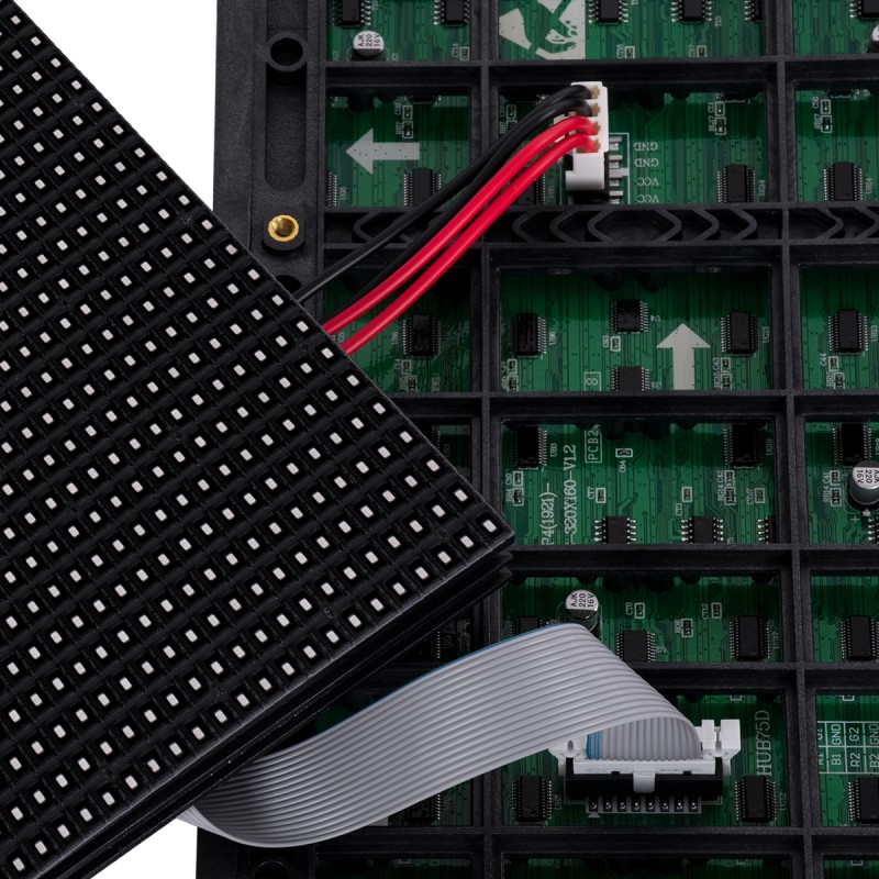 GloboStar® MODULCO 90235 LED Display Module 32x16cm - Πλακίδιο Ψηφιακής Οθόνης LED Video Wall - P6.6 Pro 3840Hz High Refresh Rate 1152 Dots - 46 W ≥4500cd/㎡ DC 4.5~5V - SMD2525 RGB 3in1 4398 Billion Colors - Outdoor IP65 - Μ32 x Υ16cm