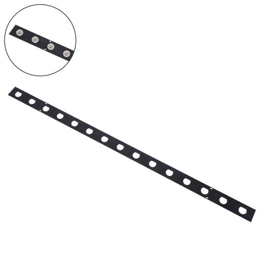 GloboStar® 90237 Μεταλλικο Καλυμμα 1 Μέτρου 15 Τεμαχίων για Ψηφιακή Αλυσίδα Γιρλάντα 20 Σποτ LED με Κωδικό 90140 Μαύρο Μ100 x Π4.7 x Υ1cm GloboStar® 90237 Μεταλλικο Καλυμμα 1 Μέτρου 15 Τεμαχίων για Ψηφιακή Αλυσίδα Γιρλάντα 20 Σποτ LED με Κωδικό 90140 Μαύρο Μ100 x Π4.7 x Υ1cm