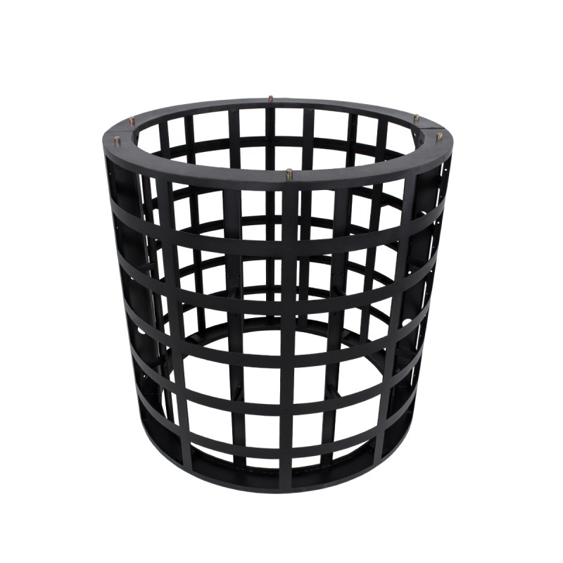 GloboStar® BASULCO 90249 Μεταλλικό Cabinet με Διάμετρο D100cm για Δημιουργία Στρόγγυλου LED Video Wall Curved με τα Εύκαμπτα Πλακίδια Ψηφιακής Οθόνης 32x16cm SKU:90232 IP20 - Φ100 x Υ96cm