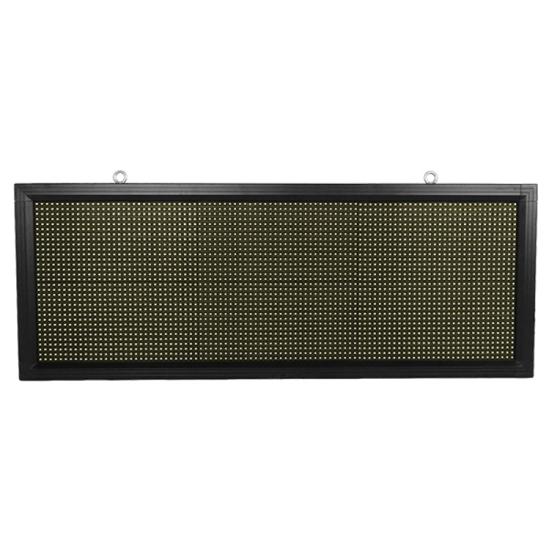 GloboStar® 90270 Κυλιόμενη Ψηφιακή Επιγραφή P10 LED SMD AC 220-240V με Wi-Fi - Αδιάβροχή IP54 - Μονής Όψης - Μ104 x Π9 x Υ40cm Ψυχρό Λευκό 6000K