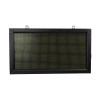 GloboStar® DISPLAY 90326 LED Scrolling Display 64x32cm - Κυλιόμενη Ψηφιακή Πινακίδα / Επιγραφή Μονής Όψης P10 LED SMD AC 220-240V - Λειτουργία μέσω Wi-Fi με Εφαρμογή APP - Αισθήτηρας Θερμοκρασίας και Υγρασίας - Αδιάβροχο IP65 - Μ72 x Π9 x Υ42.5cm - Ψυχρό