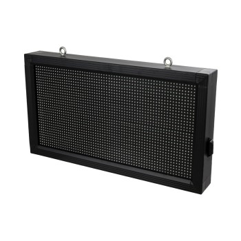 GLOBOSTAR® DISPLAY 90328 Κυλιόμενη Ψηφιακή Επιγραφή 64x32cm P10 Μονής Όψης LED AC 220-240V Αδιάβροχο IP65 Μπλε - WiFi Control μέσω FK APP - Αισθητήρας Θερμοκρασίας & Υγρασίας - Μ72 x Π9 x Υ42.5cm - 2 Χρόνια Εγγύηση