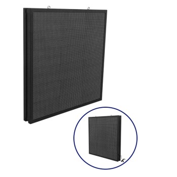 GLOBOSTAR® DISPLAY 90340 Κυλιόμενη Ψηφιακή Επιγραφή P10 Διπλής Όψης LED AC 220-240V Αδιάβροχο IP65 Ψυχρό Λευκό 6000K - WiFi Control μέσω FK APP - Αισθητήρας Θερμοκρασίας & Υγρασίας - Μ102 x Π11 x Υ102cm - 2 Χρόνια Εγγύηση