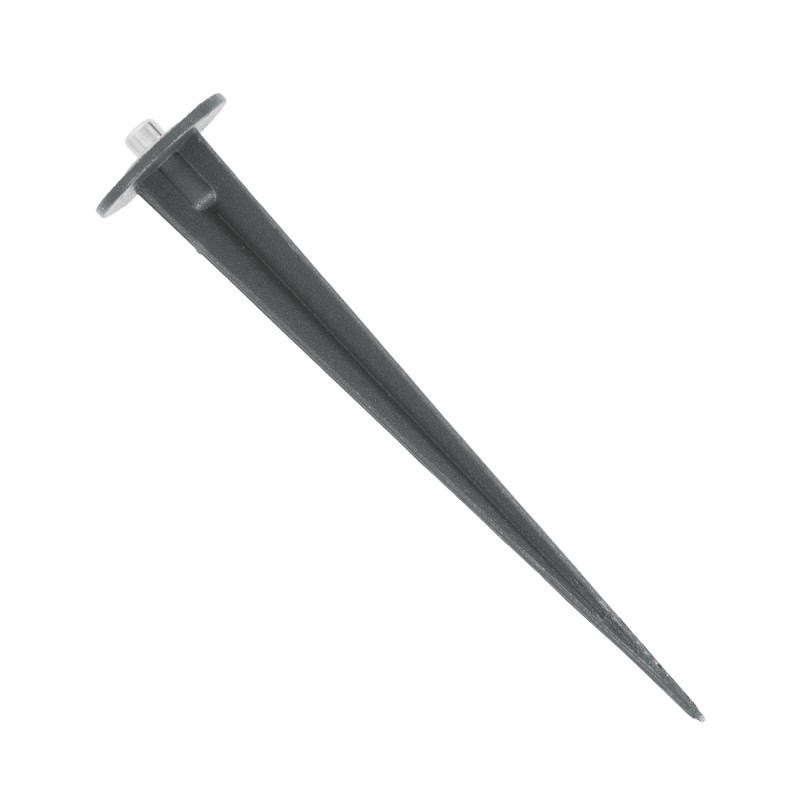 GLOBOSTAR® TREELIGHT-TZINA 90354 Σποτ Φωτισμού για Φυτά - Δέντρα με Βάση Κήπου / Καρφωτό LED 6W 660lm 10° DC 24V Αδιάβροχο IP65 Θερμό Λευκό 2700K Dimmable - Γκρι Ανθρακί - Μ14 x Π12.5 x Υ12.5cm - 3 Χρόνια Εγγύηση