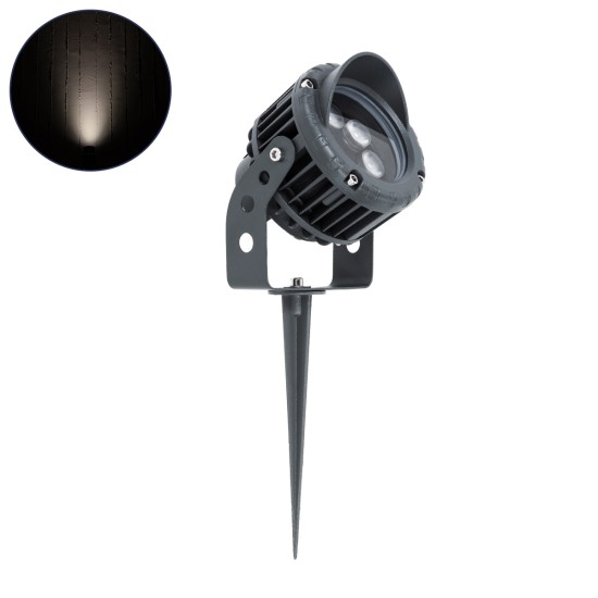 GloboStar® TREELIGHT-VINA 90358 Σποτ Φωτισμού με Αντιθαμβωτική Γρίλια Ειδικό για Φυτά - Δέντρα με Βάση Κήπου / Καρφωτό LED 6W 570lm 10° DC 24V Αδιάβροχο IP65 L13 x W9.5 x H9.5cm Φυσικό Λευκό 4500K - Γκρι Ανθρακί - 3 Years Warranty GloboStar® TREELIGHT-VINA 90358 Σποτ Φωτισμού με Αντιθαμβωτική Γρίλια Ειδικό για Φυτά - Δέντρα με Βάση Κήπου / Καρφωτό LED 6W 570lm 10° DC 24V Αδιάβροχο IP65 L13 x W9.5 x H9.5cm Φυσικό Λευκό 4500K - Γκρι Ανθρακί - 3 Years Warranty