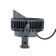 GLOBOSTAR® TREELIGHT-VINA 90360 Σποτ Φωτισμού με Αντιθαμβωτική Γρίλια για Φυτά - Δέντρα με Βάση Κήπου / Καρφωτό LED 24W 2640lm 10° DC 24V Αδιάβροχο IP65 Θερμό Λευκό 2700K Dimmable - Γκρι Ανθρακί - Μ21.5 x Π18.3 x Υ14cm - 3 Χρόνια Εγγύηση
