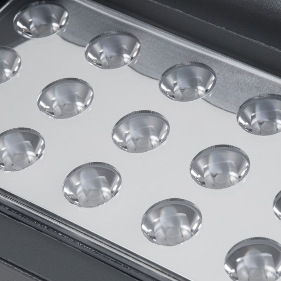 GLOBOSTAR® FLOOD-KAMY 90371 Προβολέας Σποτ Wall Washer με Αντιθαμβωτική Γρίλια LED 30W 2550lm 5° DC 24V Αδιάβροχο IP65 Αρχιτεκτονικό Πορτοκαλί 2200K Dimmable - Γκρι Ανθρακί - Μ19.5 x Π10.7 x Υ9.5cm - 3 Χρόνια Εγγύηση GloboStar® FLOOD-KAMY 90371 Προβολέας Wall Washer με Αντιθαμβωτική Γρίλια για Φωτισμό Κτιρίων LED 30W 2550lm 5° DC 24V Αδιάβροχο IP65 L19.5 x W10.7 x H9.5cm Αρχιτεκτονικό Πορτοκαλί 2200K - Γκρι Ανθρακί - 3 Years Warranty