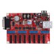 GloboStar® TF-C6NUR 90386 LED Receiving Card 8 x HUB75 - Κάρτα Καναλιών για Ψηφιακές Οθόνες LED Video Wall Single Color W2048 x H64 & W1024 x H128 - Double Color W1024 x H64 - W512 x H128 - Gigabit Network Linkable - DC 3.5~6V - IP20 Μ11.7 x Π7.8 x Υ1