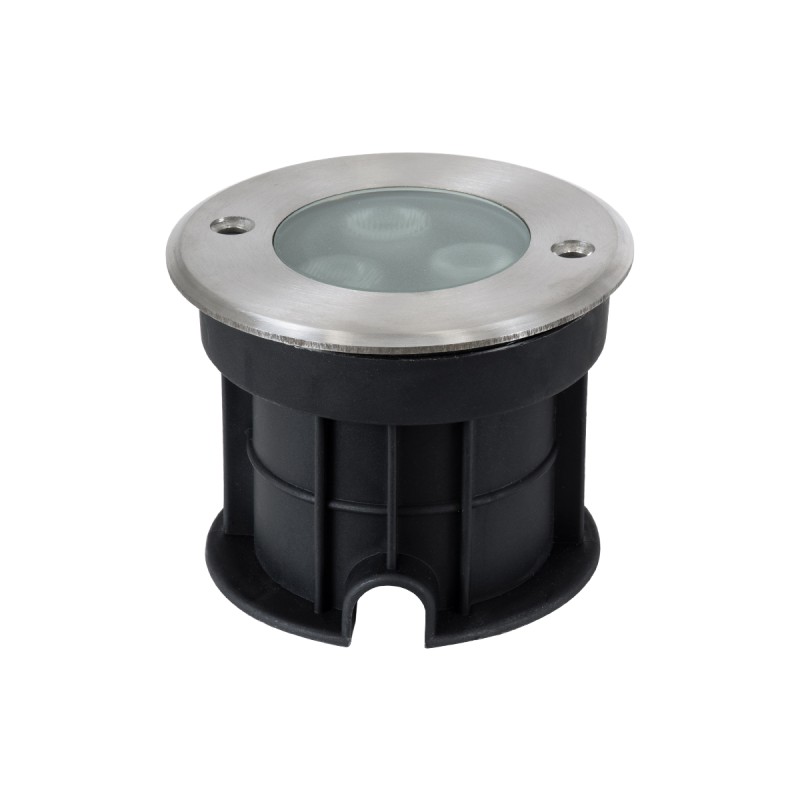 GloboStar® UNDERWATER-GUNE 90406 Υποβρύχιο Χωνευτό Φωτιστικό Σποτ Ειδικό για Σιντριβάνια LED 12W 1020lm 60° DC 24V Αδιάβροχο IP68 Φ10 x Υ7.5cm RGBW DMX512 - Ανοξείδωτο Ατσάλι - 3 Years Warranty