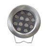 GloboStar® UNDERWATER-JERRY 90424 Υποβρύχιο Επιφανειακό Φωτιστικό Σποτ Ειδικό για Σιντριβάνια - Πισίνες - Τζακούζι LED 12W 1200lm 30° DC 24V Αδιάβροχο IP68 Μ14.5 x Π7 x Υ19cm Ψυχρό Λευκό 6000K - Ανοξείδωτο Ατσάλι SS304 - 3 Χρόνια Εγγύηση