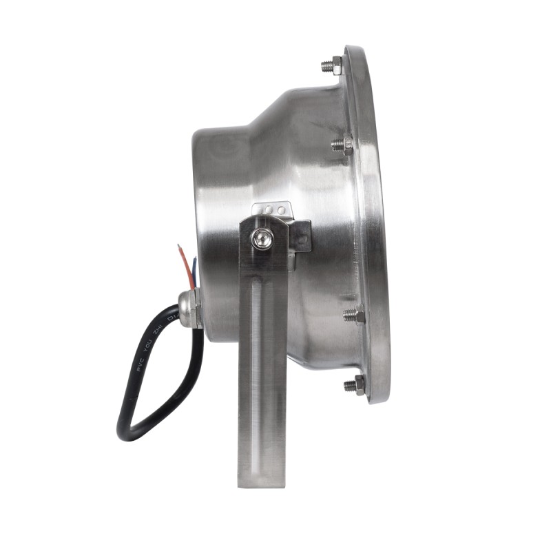 GloboStar® UNDERWATER-JERRY 90424 Υποβρύχιο Επιφανειακό Φωτιστικό Σποτ Ειδικό για Σιντριβάνια - Πισίνες - Τζακούζι LED 12W 1200lm 30° DC 24V Αδιάβροχο IP68 Μ14.5 x Π7 x Υ19cm Ψυχρό Λευκό 6000K - Ανοξείδωτο Ατσάλι SS304 - 3 Χρόνια Εγγύηση