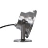 GLOBOSTAR® UNDERWATER-DENIS 90429 Υποβρύχιος Προβολέας Σποτ για Σιντριβάνια/Πισίνες LED 12W 1080lm 30° DC 24V Αδιάβροχο IP68 Θερμό Λευκό 2700K Dimmable - Ανοξείδωτο Ατσάλι 304 - Μ14.5 x Π7 x Υ17cm - 3 Χρόνια Εγγύηση