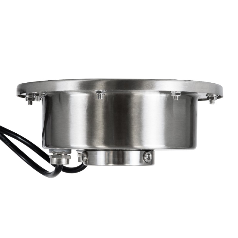 GloboStar® UNDERWATER-DENIS 90440 Υποβρύχιο Χωνευτό Φωτιστικό Σποτ Ειδικό για Σιντριβάνια - Πισίνες - Τζακούζι LED 12W 1020lm 30° DC 24V Αδιάβροχο IP68 Φ19.5 x Υ7.5cm RGBW DMX512 - Ανοξείδωτο Ατσάλι SS304 - 3 Years Warranty