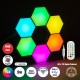 GloboStar® DIGIOCTA 90448 Σετ 6 Ψηφιακων LED RGB Φωτιστικών Κυψελών με Ψηφιακό Controller με WiFi Smart APP & Ασύρματο Χειριστήριο RF 2.4Ghz - LED SMD 5050 9W/Σετ 84PIXEL/Σετ 720lm/Σετ 120° DC 5V με USB 2.0 IP20 Πολύχρωμο RGB - Dimmable - Μ10.5 x Π10. GloboStar® DIGIOCTA 90448 Σετ 6 Ψηφιακων LED RGB Φωτιστικών Κυψελών με Ψηφιακό Controller με WiFi Smart APP & Ασύρματο Χειριστήριο RF 2.4Ghz - LED SMD 5050 9W/Σετ 84PIXEL/Σετ 720lm/Σετ 120° DC 5V με USB 2.0 IP20 Πολύχρωμο RGB - Dimmable - Μ10.5 x Π10.