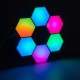 GloboStar® DIGIOCTA 90448 Σετ 6 Ψηφιακων LED RGB Φωτιστικών Κυψελών με Ψηφιακό Controller με WiFi Smart APP & Ασύρματο Χειριστήριο RF 2.4Ghz - LED SMD 5050 9W/Σετ 84PIXEL/Σετ 720lm/Σετ 120° DC 5V με USB 2.0 IP20 Πολύχρωμο RGB - Dimmable - Μ10.5 x Π10. GloboStar® DIGIOCTA 90448 Σετ 6 Ψηφιακων LED RGB Φωτιστικών Κυψελών με Ψηφιακό Controller με WiFi Smart APP & Ασύρματο Χειριστήριο RF 2.4Ghz - LED SMD 5050 9W/Σετ 84PIXEL/Σετ 720lm/Σετ 120° DC 5V με USB 2.0 IP20 Πολύχρωμο RGB - Dimmable - Μ10.5 x Π10.